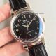 Copy IWC Portofino 40mm SS Black Dial Black leather Watch(2)_th.jpg